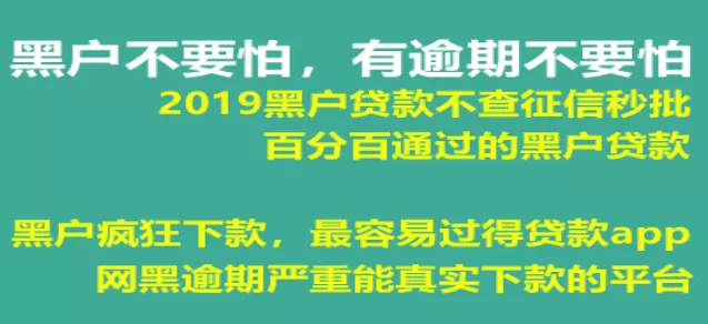 贷款逾期江湖的“地下组织”：没有黑户借不到的钱