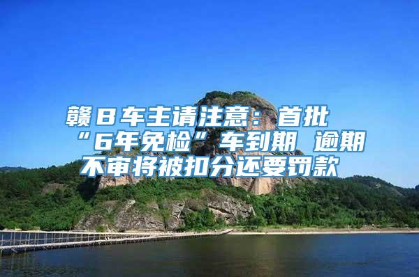 赣Ｂ车主请注意：首批“6年免检”车到期 逾期不审将被扣分还要罚款