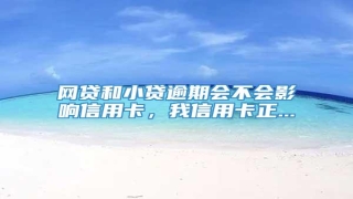 网贷和小贷逾期会不会影响信用卡,我信用卡正...