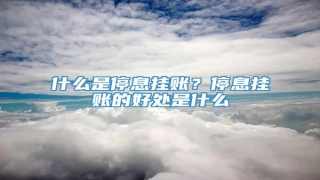 什么是停息挂账?停息挂账的好处是什么