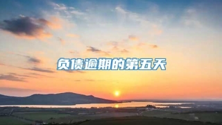 负债逾期的第五天