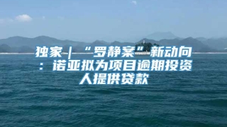 独家|“罗静案”新动向:诺亚拟为项目逾期投资人提供贷款