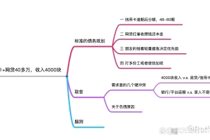 网贷+信用卡总共欠40多万，月收入保底4000怎么还？