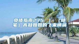 负债指南275 | (随笔)高知姐姐的飞来横祸