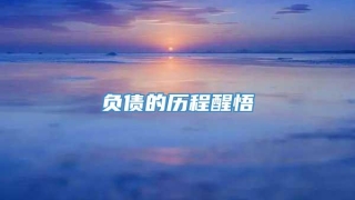 负债的历程醒悟
