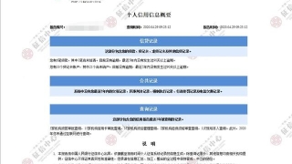贷款被拒后气冲冲地去查了一下征信,结果?