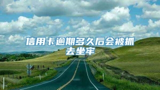 信用卡逾期多久后会被抓去坐牢