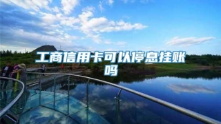 工商信用卡可以停息挂账吗