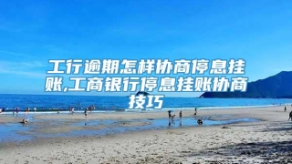 工行逾期怎样协商停息挂账,工商银行停息挂账协商技巧