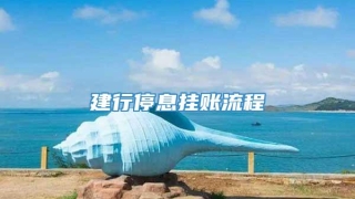 建行停息挂账流程