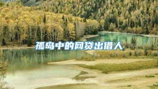 孤岛中的网贷出借人