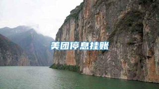 美团停息挂账