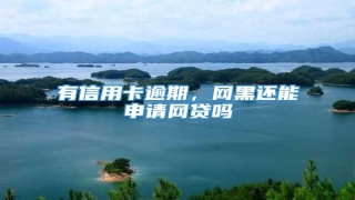 有信用卡逾期,网黑还能申请网贷吗