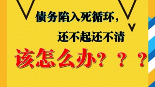 负债数额太大,创造能力低,还不清,该怎么办?